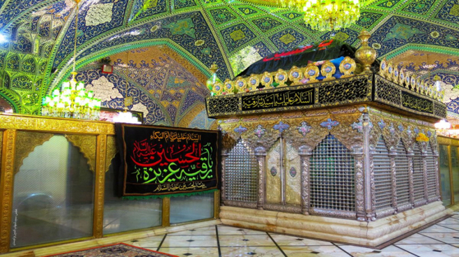 ایرانیان دهه اول محرم را در حرم حضرت رقیه (س) عزاداری می‌کنند