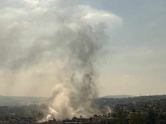 شهادت یک فلسطینی در رام الله
